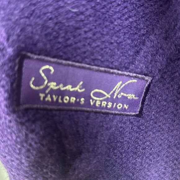 Taylor Swift Speak Now (Taylor’s Version) Cardigan MD/LG NEW - Picture 5 of 6